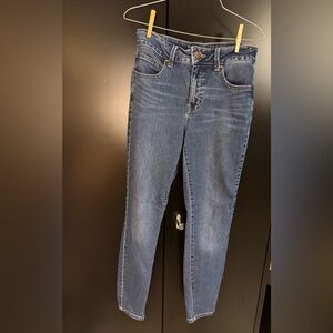 Maurices Women's Straight Leg Blue Jeans